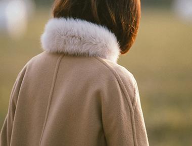 碎花浣熊毛围脖