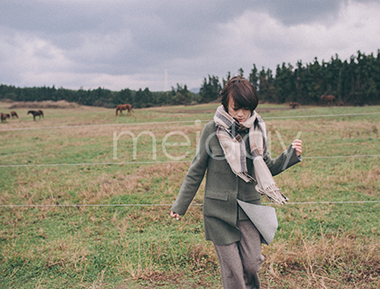 大口袋帅气羊毛大衣